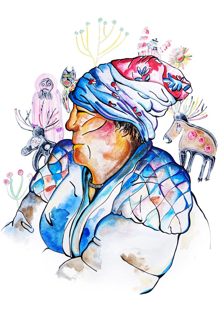 Portrait de Bent Lhoucine