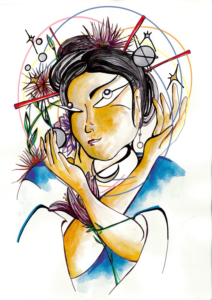 Portrait de Wang Zhenyi