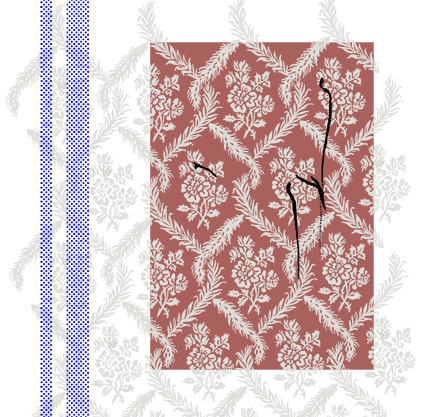 tapisserie gribouillis enfant